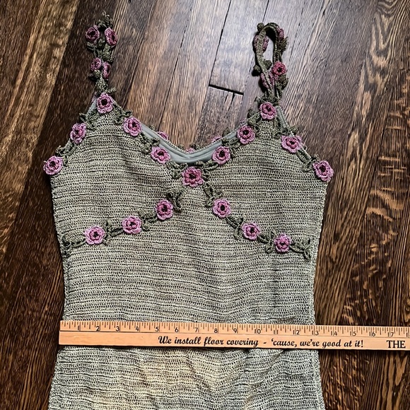 Vintage crotchet dress - Picture 5 of 6